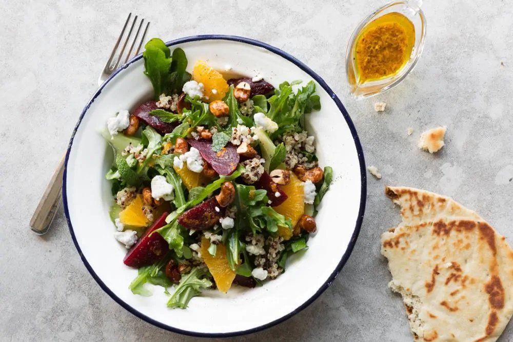 Beet Quinoa With Orange