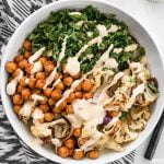 Roasted Power Bowl with Lemon Tahini Dressing