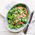 Avocado Grapefruit Edamame Salad