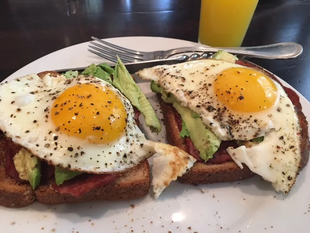 Avocado Tapenade & Egg Toast