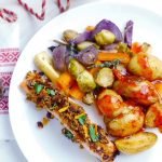 Orange-Cranberry Crusted Salmon