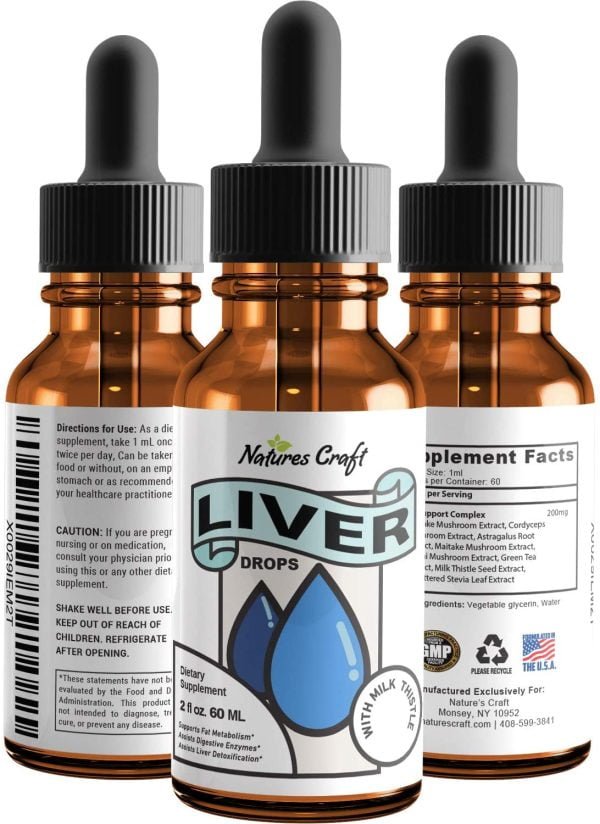 Natural Liver Cleanse Liquid Drops