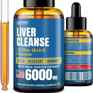 Liver Cleanse with 6000 MG Milk Thistle