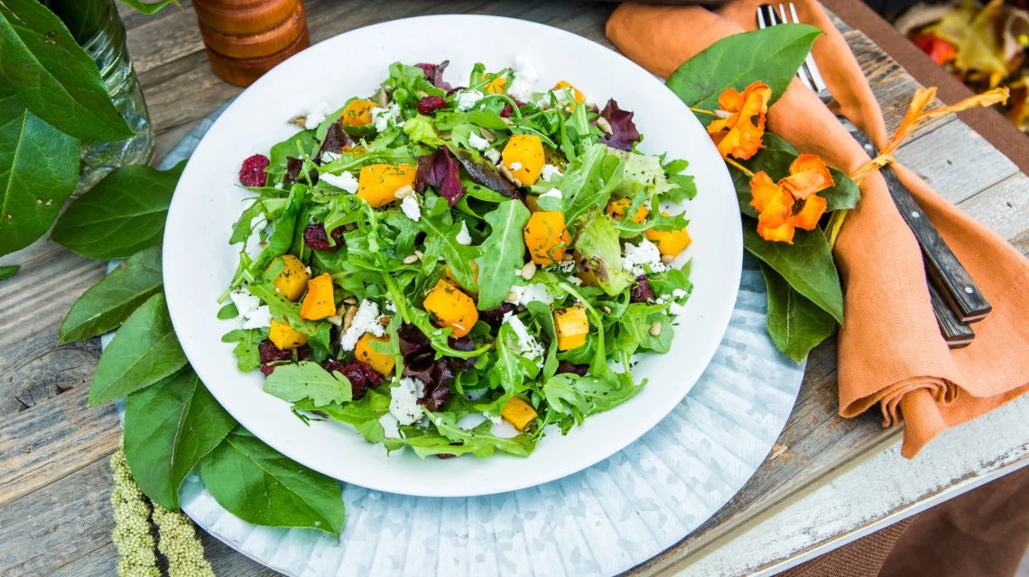 Roasted Butternut Squash Salad