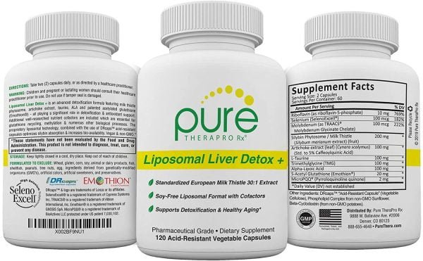 Liposomal Liver Detox+